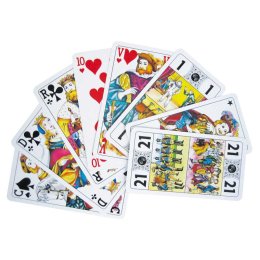 Jeu publicitaire de 79 cartes TAROT