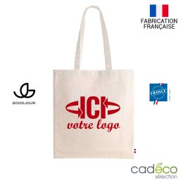 Sac shopping publicitaitre 150 g GOODJOUR naturel