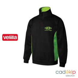 Sweatshirt publicitaire bicolore BLACKWELL