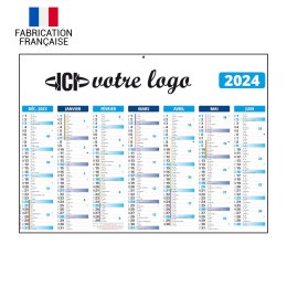 Calendrier bancaire GAMECO MINI RIGIDE 270x208