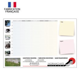 Calendrier sous-main CREATION RECYCLE 600 x 400