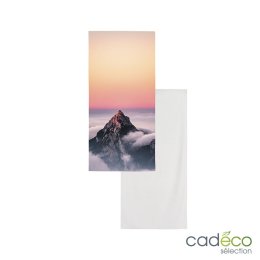 Serviette polyester/éponge publicitaire HORN L