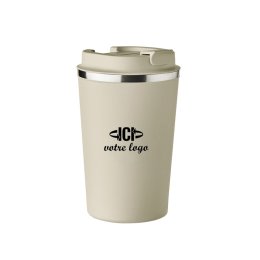 Mug isotherme publicitaire TEXTLINE 350 ml
