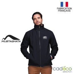 Blouson softshell personnalisé BELLECOMBE homme face