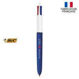 Stylo BIC 4 couleurs personnalisé CLASSIQUE