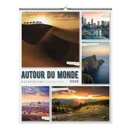 Feuillet AUTOUR DU MONDE 12F spirale