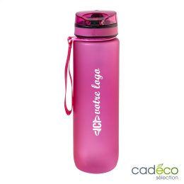 Bouteille sport en RPET publicitaire TRINITY 1 L