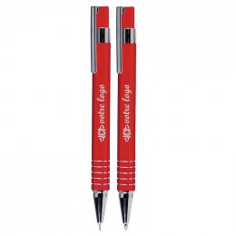 Parure stylo et porte-mines publicitaires NISLAND