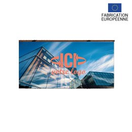 Banderole publicitaire polyester PEASTER 100x200cm