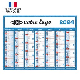 Calendrier bancaire CLASSIQUE 550 x 405