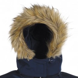 Capuche adaptable habillage fourrure