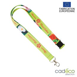 Lanière tour de cou RPET SUBLIME ECO Europe