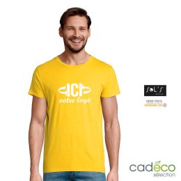 T-shirt publicitaire CRUSADER Coton Bio 150g Homme RUSH