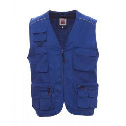 Gilet multipoches publicitaire POCKET bleu roy