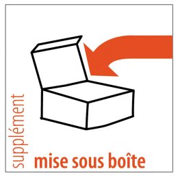 OPTION MISE SOUS BOITE INDIVIDUELLE CARTONNEE