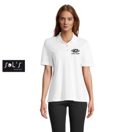 Polo publicitaire PACIFIC 210g blanc Femme
