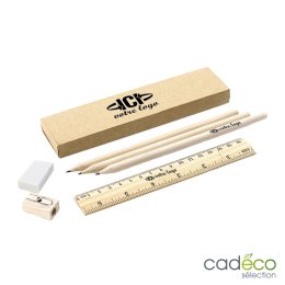Set de crayons en bois publicitaire HOLLIDAY