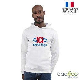 Sweatshirt publicitaire ESTEREL 300g Blanc Homme