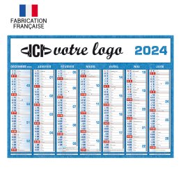 Calendrier bancaire CLASSIQUE MINI 265 x 210