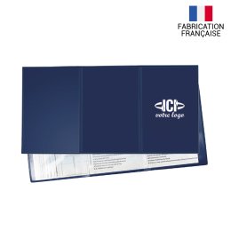 Porte-carte grise 3 volets MALBAIE