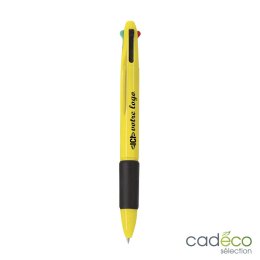 Stylo-bille 4 couleurs publicitaire AMQUI COLOR
