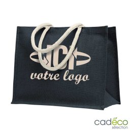 Sac cabas en toile de jute publcitaire VIBSTAD