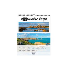 Feuillet FRANCE PANORAMIQUE SMALL 13F spirale