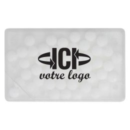 Boîte de bonbons publicitaire MAHOPAC CARTE