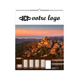 Feuillet PAYS DE FRANCE 12F spirale