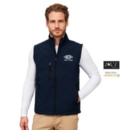 Bodywarmer publicitaire softshell RALLYE Homme