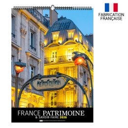 Feuillet FRANCE PATRIMOINE XXL 7F spirale