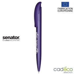 Stylo publicitaire SENATOR CHALLENGER MAT RECYCLE