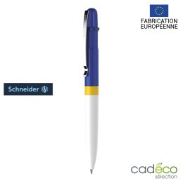 Stylo 4 couleurs publicitaire TAKE 4 SCHNEIDER