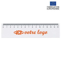 Règle Hêtre 20 Cm, Accessoire D'Écriture Publicitaire, Règles & Gommes  Personnalisées