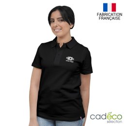 Polo publicitaire en coton bio VATNA 220g Couleur Femme