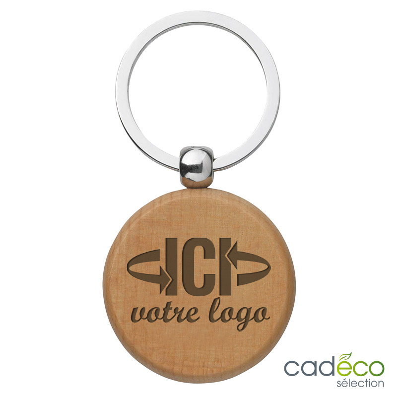 Porte-clés WOODYX rond