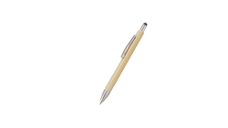 Stylo stylet en bambou publicitaire MOORE animé